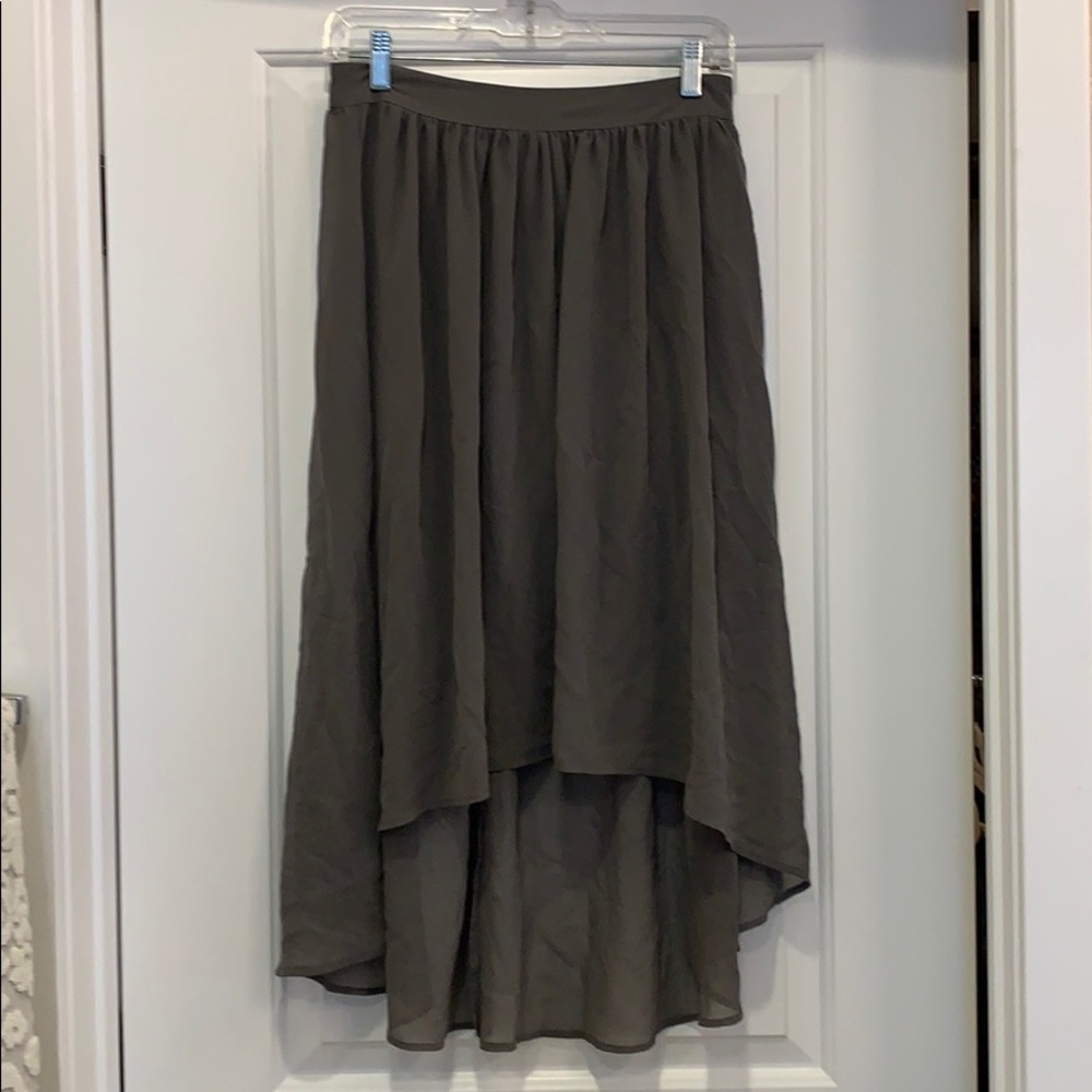 Hi low skirt